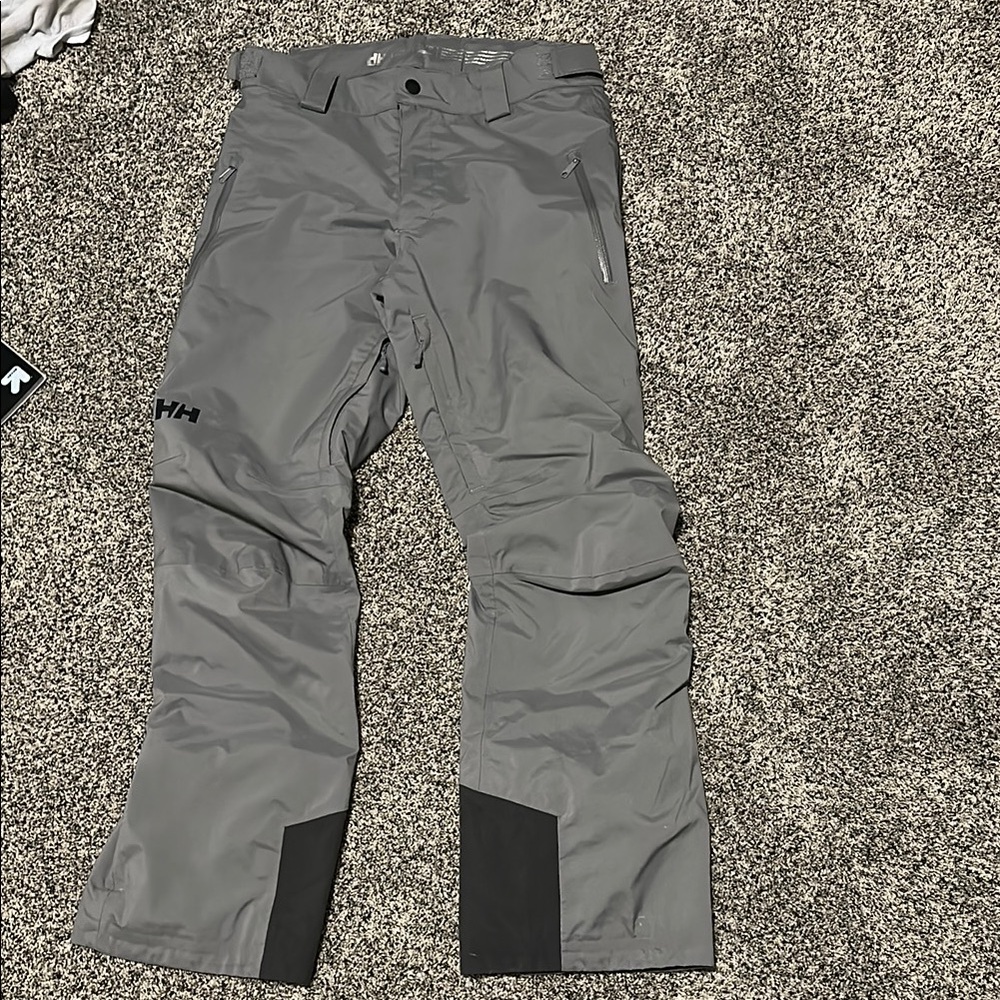 Helly Hansen Gray and Black Men Pants